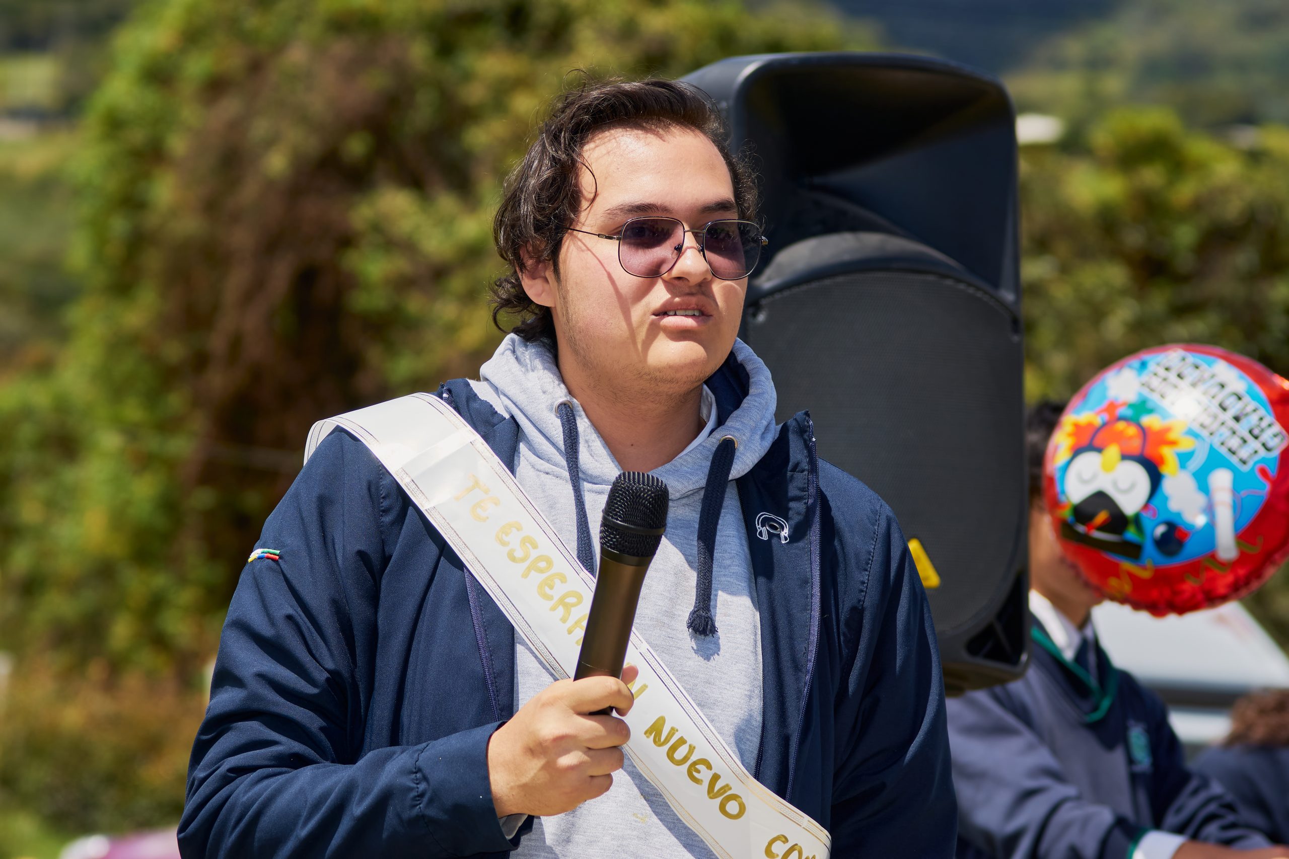 Izada de bandera y entrega de símbolos Colegio José Eustasio Rivera
