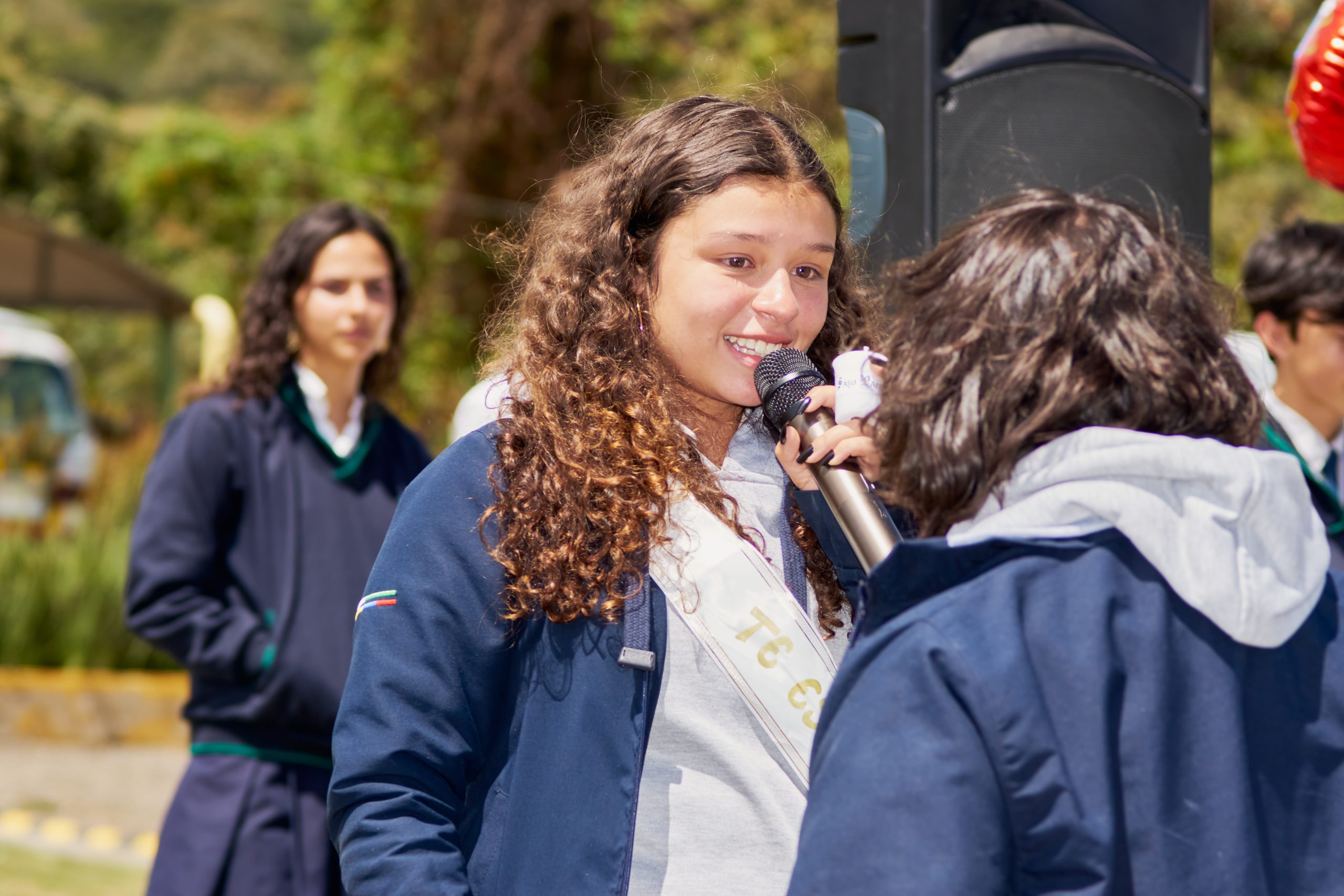 Izada de bandera y entrega de símbolos Colegio José Eustasio Rivera