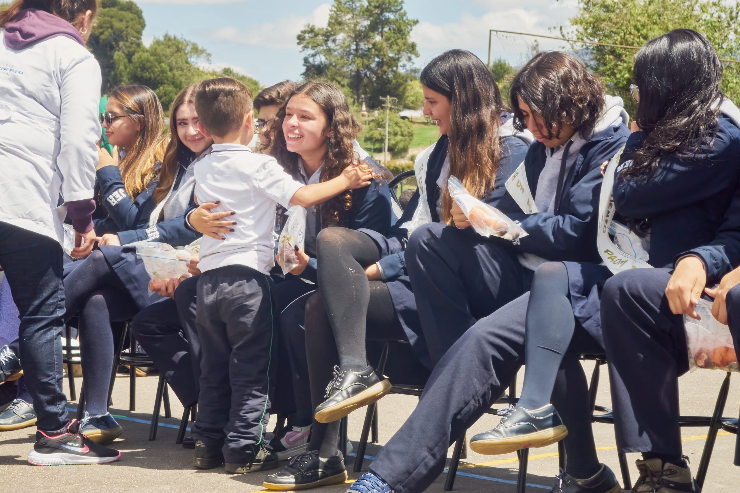 Izada de bandera y entrega de símbolos Colegio José Eustasio Rivera